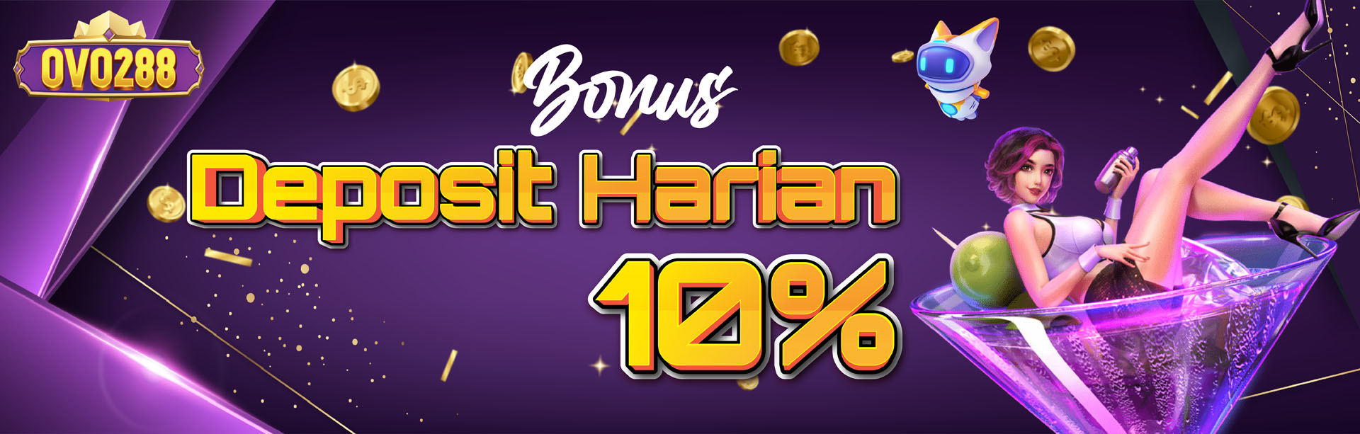 BONUS HARIAN 10%